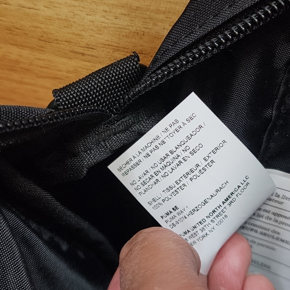 NWT Puma Journey Black Crossbody Bag Unisex Sports bag - Picture 9 of 15